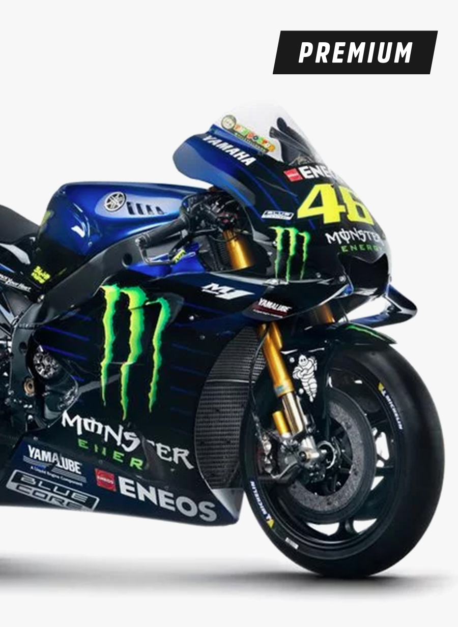 Kit Adesivi Yamaha M1 MotoGP - Team Factory 2019